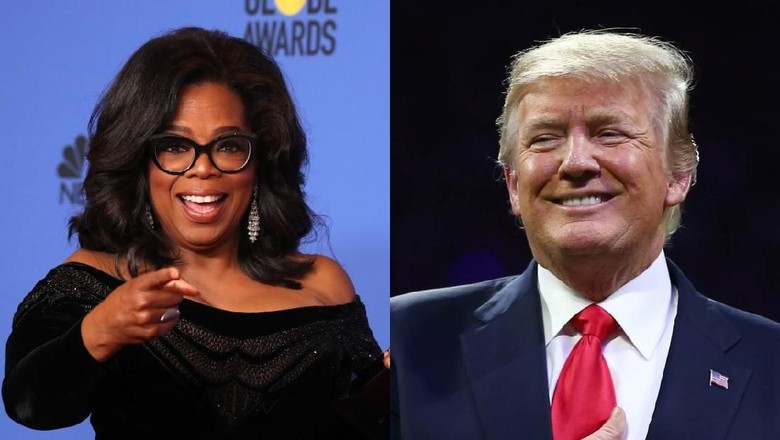 Trump Sebut akan Kalahkan Oprah Winfrey Jika Maju Pilpres AS Trump Sebut akan Kalahkan Oprah Winfrey Jika Maju Pilpres AS