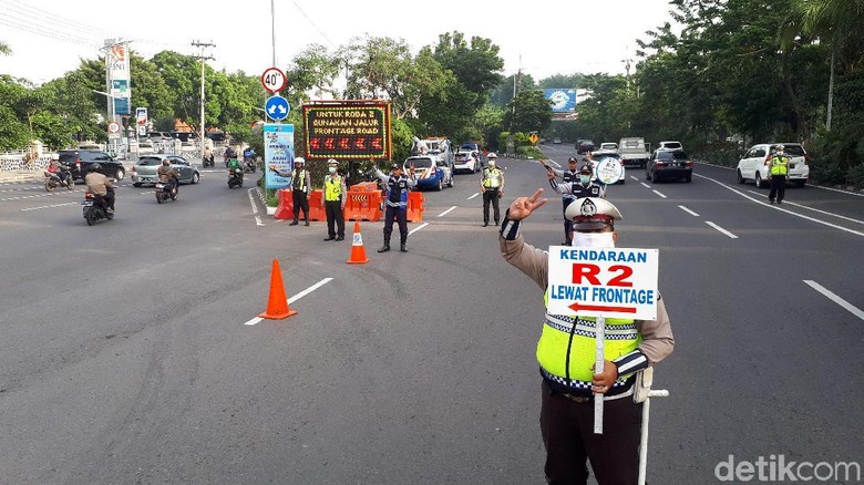 Ingat, Sepeda Motor Masuk Kota Surabaya Wajib Masuk Frotage Road Ingat, Sepeda Motor Masuk Kota Surabaya Wajib Masuk Frotage Road
