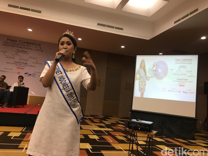 Miss Internet 2017, Marsya Gusman. Foto: detikINET/Agus Tri Haryanto Miss Internet 2017, Marsya Gusman. Foto: detikINET/Agus Tri Haryanto