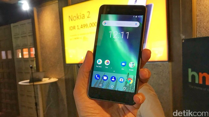 Nokia 2. Foto: Adi Fida Rahman/detikinet Nokia 2. Foto: Adi Fida Rahman/detikinet