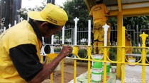 Halte Bus Duren Tiga Kuning Mengkilau Halte Bus Duren Tiga Kuning Mengkilau