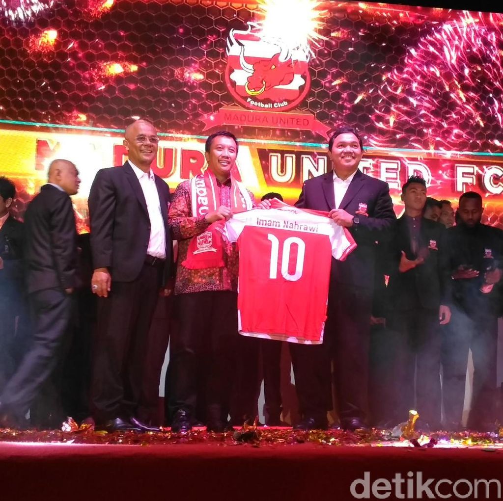 Madura United Launching Tim untuk Arungi Liga 1 2018 Madura United Launching Tim untuk Arungi Liga 1 2018