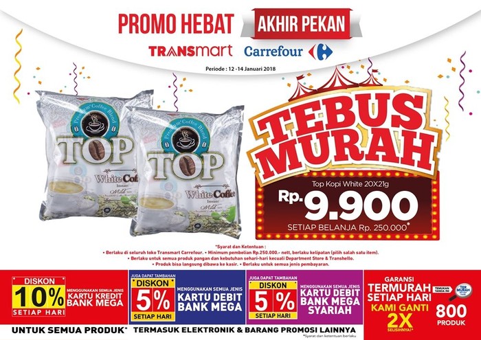Foto: Tebus murah kopi di transmart carrefour (Dok. Transmart Carrefour) Foto: Tebus murah kopi di transmart carrefour (Dok. Transmart Carrefour)