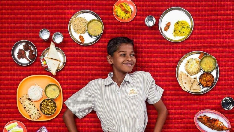 Dokumentasi makanan anak/ Foto: Gregg Segal Dokumentasi makanan anak/ Foto: Gregg Segal
