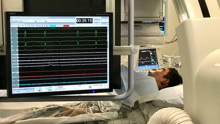 Paulo Nascimento memiliki denyut jantung 200 bpm (Foto: ABC Australia) Paulo Nascimento memiliki denyut jantung 200 bpm (Foto: ABC Australia)