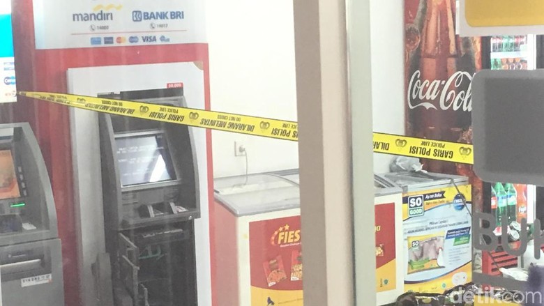 Mesin ATM di Minimarket di Kembangan Dibobol Maling