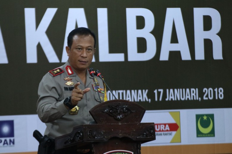 Polda Kalimantan Barat Bentuk Satgas Pilkada Damai Polda Kalimantan Barat Bentuk Satgas Pilkada Damai