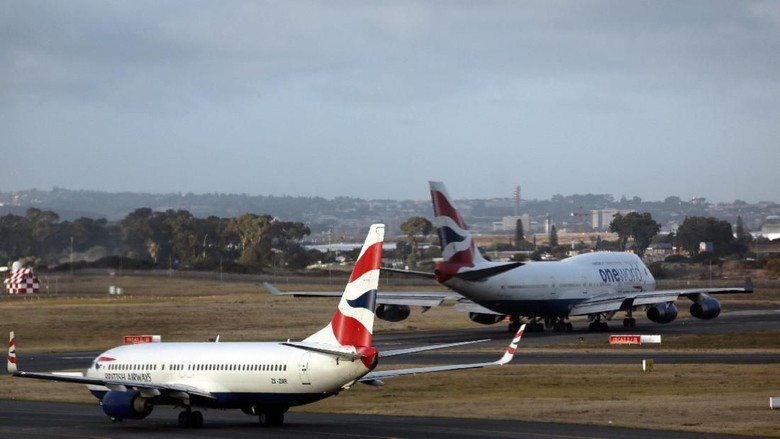 Diduga Mabuk, Pilot British Airways Ditangkap Sebelum Lepas Landas