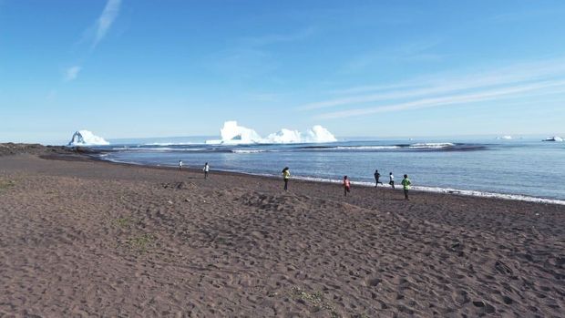 Suasana pantai di musim panas (CNN)