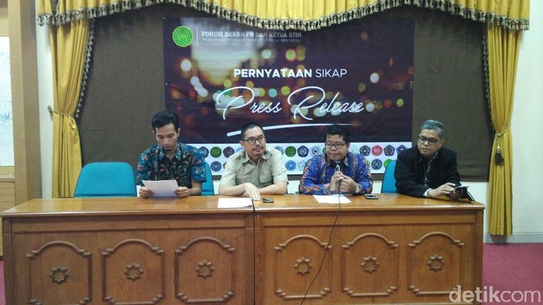 Forum Dekan Kampus Muhammadiyah Minta Ketua MK Mundur Forum Dekan Kampus Muhammadiyah Minta Ketua MK Mundur