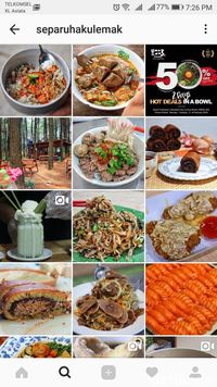 Doyan Kulineran? Ini 10 Akun Instagram Kuliner Wajib Follow