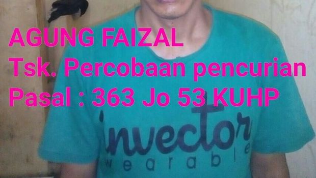 Foto pelaku Agung Faizal (dok. Polres Tangerang Selatan)