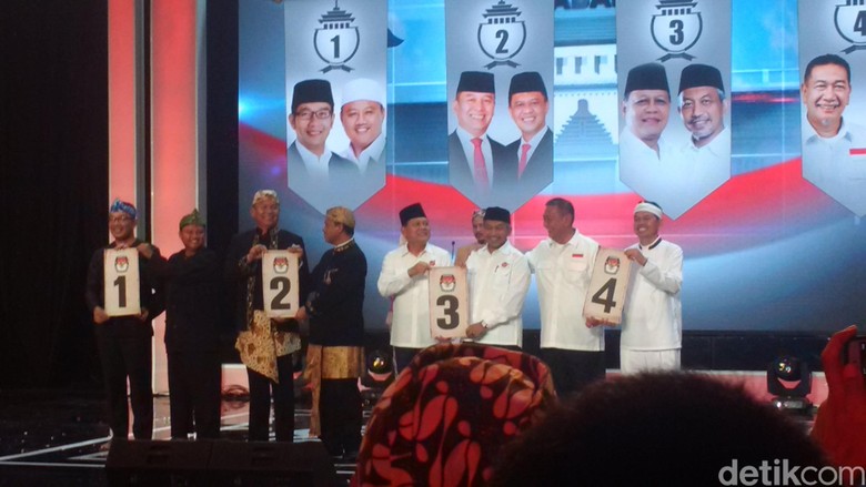 4 Paslon Siap Wujudkan Pilkada Damai di Jabar 4 Paslon Siap Wujudkan Pilkada Damai di Jabar