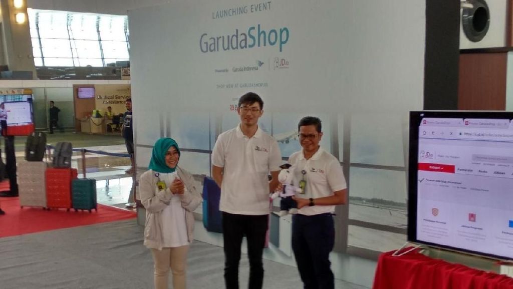 Garuda Gandeng JD.id Rambah Bisnis e-Commerce Garuda Gandeng JD.id Rambah Bisnis e-Commerce