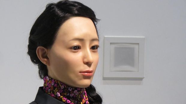 Gadis Jepang yang ternyata robot bernama Otonaroid (Fitraya/detikTravel)