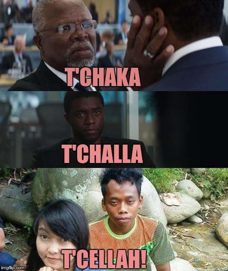 Gambar Meme Black Panther Lucu Terbaru Kreator Meme