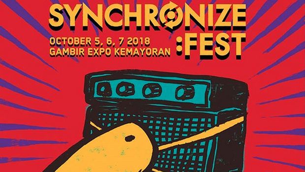 Nasida Ria hingga God Bless Akan Tampil di Synchronize Fest 2018