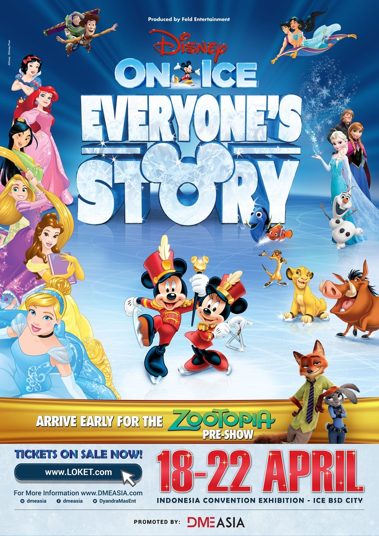 Mau Tiket Gratis Disney on Ice? Intip Caranya di Sini Mau Tiket Gratis Disney on Ice? Intip Caranya di Sini