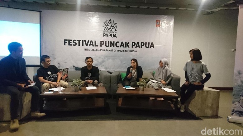 Foto: Konferensi pers Festival Puncak Papua (Masaul/detikTravel) Foto: Konferensi pers Festival Puncak Papua (Masaul/detikTravel)