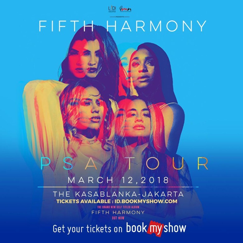 Konser Senin Malam, Fifth Harmony Tiba di Jakarta