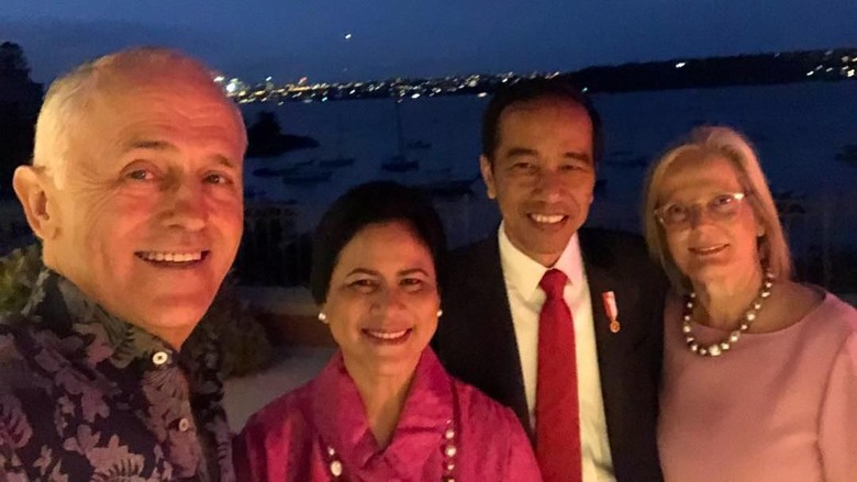 Saat Jokowi Saling Cerita dengan PM Australia soal Anak dan Cucu Saat Jokowi Saling Cerita dengan PM Australia soal Anak dan Cucu