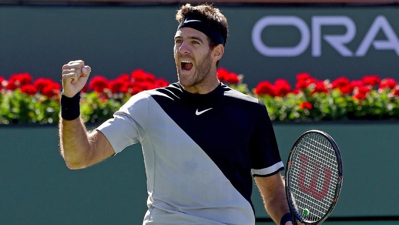 Del Potro Tantang Federer di Final Del Potro Tantang Federer di Final
