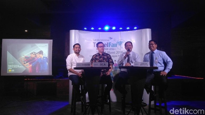 Jumpa pers GATF di Surabaya (Deny Prastyo Utomo/detikTravel) Jumpa pers GATF di Surabaya (Deny Prastyo Utomo/detikTravel)