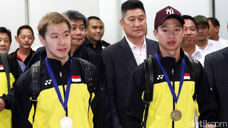 Disambut di Tanah Air, Kevin/Marcus: Terimakasih dan Luar Biasa! Disambut di Tanah Air, Kevin/Marcus: Terimakasih dan Luar Biasa!