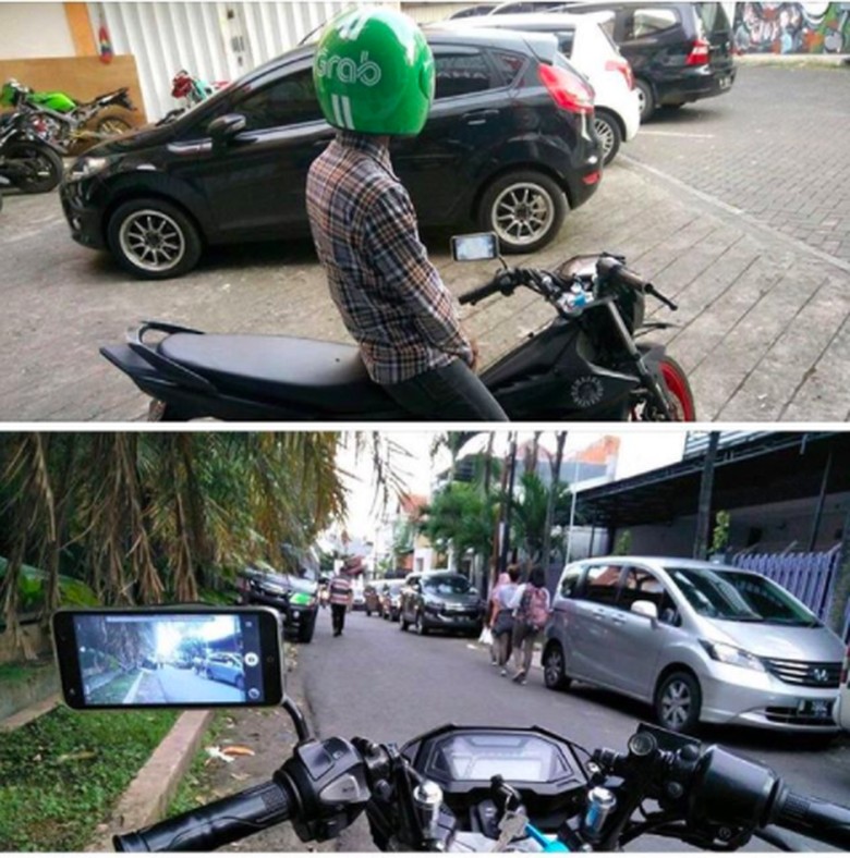 Tak Ada Spion, Kamera HP pun Jadi Tak Ada Spion, Kamera HP pun Jadi
