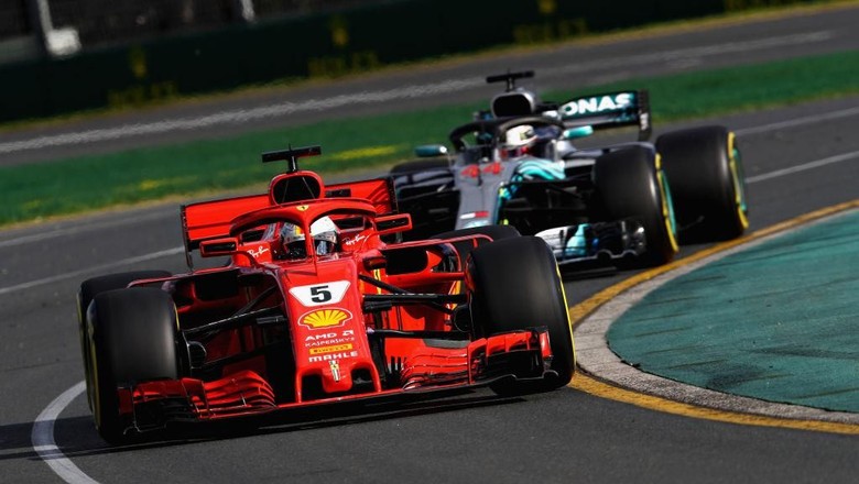 Vettel Menang di Australia, Hamilton Runner-up Vettel Menang di Australia, Hamilton Runner-up