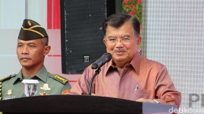 Foto: Wapres JK di Rakornas Perpusnas. (Noval-detikcom) Foto: Wapres JK di Rakornas Perpusnas. (Noval-detikcom)