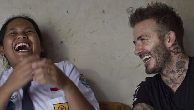 Cerita Seru Sripun, Seharian Bareng Beckham di Instagram