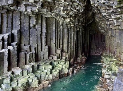Foto: Gua Ajaib di Tengah Laut Skotlandia Foto: Gua Ajaib di Tengah Laut Skotlandia