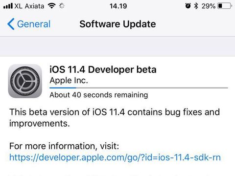 Ini Fitur Baru iOS 11.4 Beta