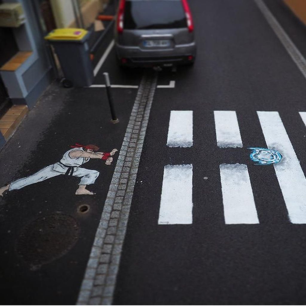 Ketika Jalanan Biasa Disulap Jadi Karya Seni Istimewa Ketika Jalanan Biasa Disulap Jadi Karya Seni Istimewa