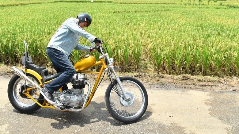 Motor Jokowi Bakal Diberi Spakbor Motor Jokowi Bakal Diberi Spakbor