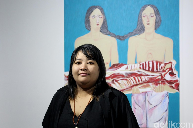 Citra Sasmita Hadirkan Figur Perempuan di Pameran Tunggalnya Citra Sasmita Hadirkan Figur Perempuan di Pameran Tunggalnya