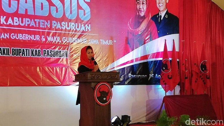 PDIP Pasuruan Janjikan Kemenangan 80 Persen untuk Gus Ipul-Puti PDIP Pasuruan Janjikan Kemenangan 80 Persen untuk Gus Ipul-Puti