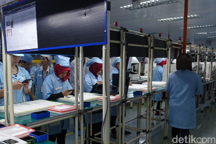 Suasana pabrik Asus. (Foto: Rachmatunnisa/detikINET) Suasana pabrik Asus. (Foto: Rachmatunnisa/detikINET)