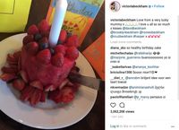 Tiup Lilin, 'Kue' Ultah Sehat Victoria Beckham Menarik Perhatian Netizen