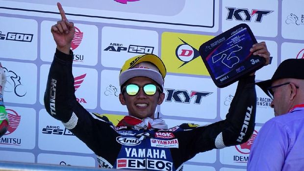 Pebalap Yamaha Ini Finis Ketiga Kelas UB150 di Australia