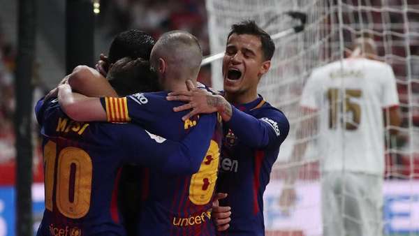 Barcelona Juara Copa del Rey Usai Gilas Sevilla 5-0 Barcelona Juara Copa del Rey Usai Gilas Sevilla 5-0
