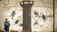 The Man Who Stole Banksy Dokumenter Sang Seniman di Timur Tengah