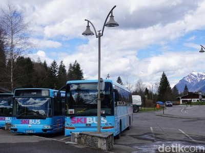 Foto: Bus-bus Gratis Buat Main Ski di Prancis Foto: Bus-bus Gratis Buat Main Ski di Prancis