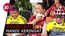 Gaya Prabowo Gowes di Acara Milad PKS Gaya Prabowo Gowes di Acara Milad PKS