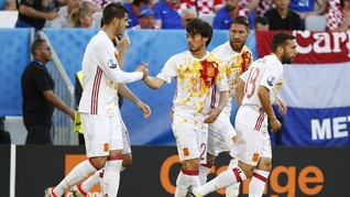 Kualifikasi PD`18: Spanyol Pesta Gol, Arab dan Korsel Lolos