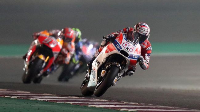 Dovizioso Tercepat di FP II GP Perancis, Rossi Urutan ke-10