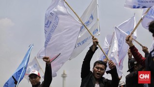 Aksi Selesai, Buruh Minta Jokowi Penuhi Semua Tuntutan