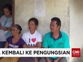 Sempat Pulang, Pengungsi Gunung Agung Kembali ke Pengungsian