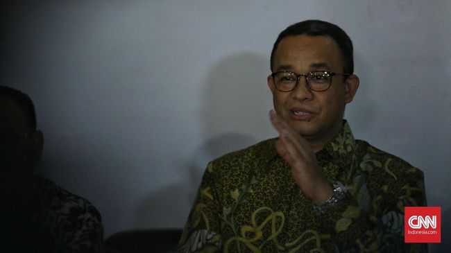 Anies Minta Pendukung Tak Bawa Atribut saat Pelantikan
